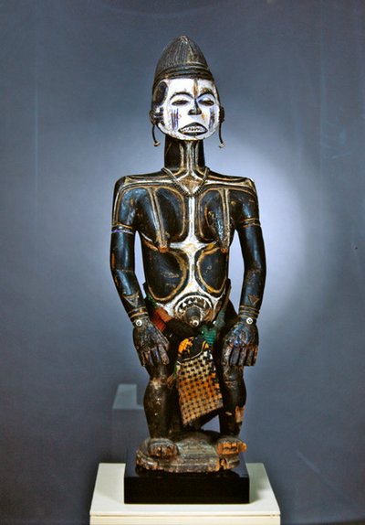 Estatua femenina, Idoma de Nigerian